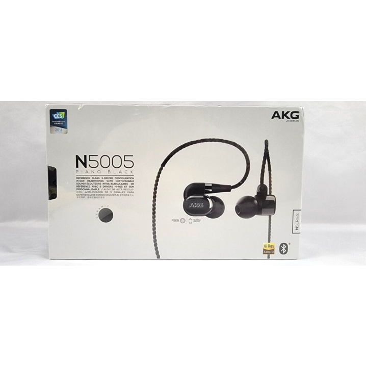 AKG N5005 Reference Class 5Driver Configuration Headphones Piano Black Sealed