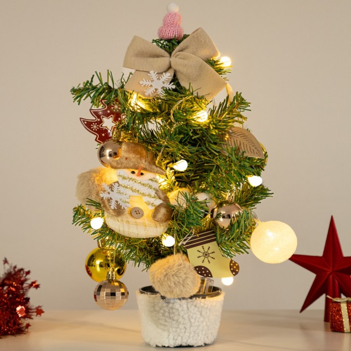 크리스마스트리 탁상 미니 트리 DIY 성탄트리 풀세트 30CM