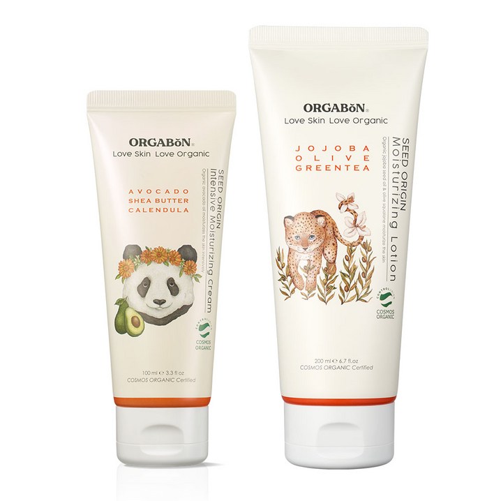 오가본 아기 보습세트 수분로션보습크림, 1세트