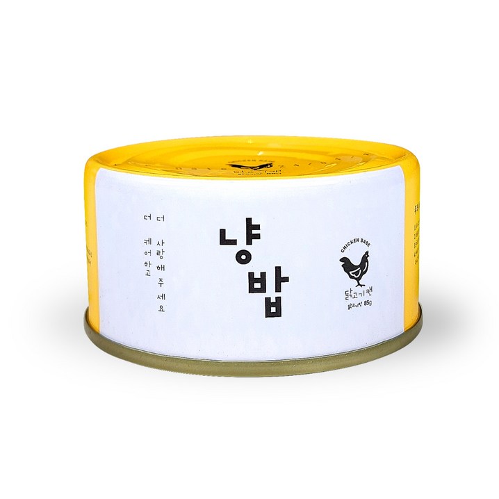 냥밥 통살캔 고양이 습식간식, 통살치킨, 85g, 24개