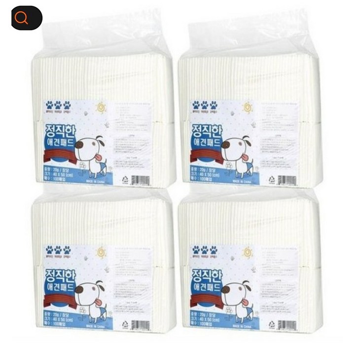 특대형 72g x 120매 정직한 애견 배변 강아지 패드