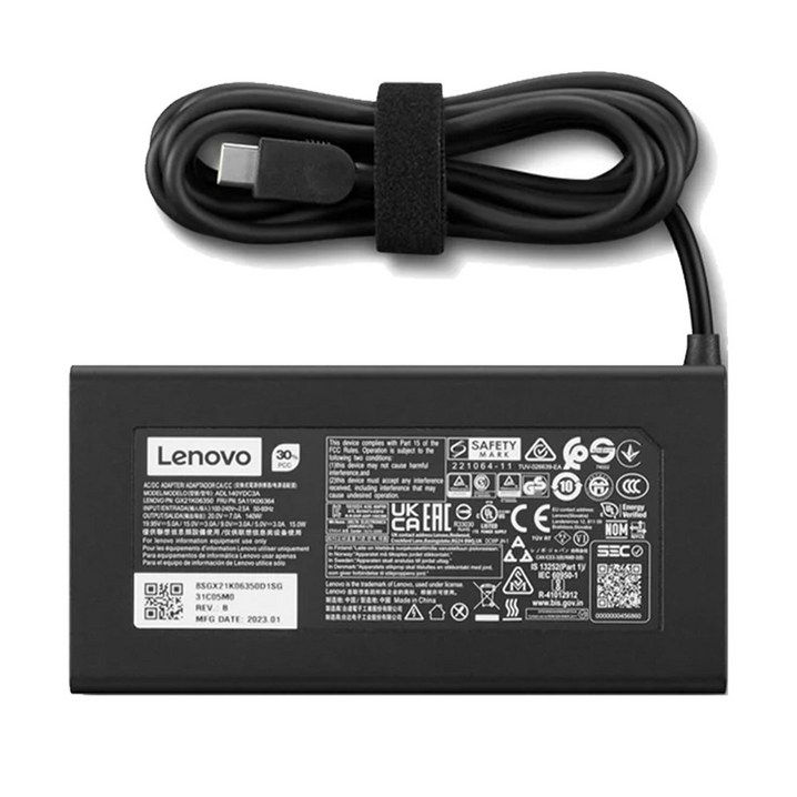 LENOVO 레노버 LOQ 15IRX9 Yoga Pro 7 14IRH8 PD USB C타입 140W 정품 전원 어댑터 충전기 LENOVO 레노버 LOQ 15IRX9 Yoga Pro 7 14IRH8 PD USB C타입 140W 정품 전원 어댑터 충전기