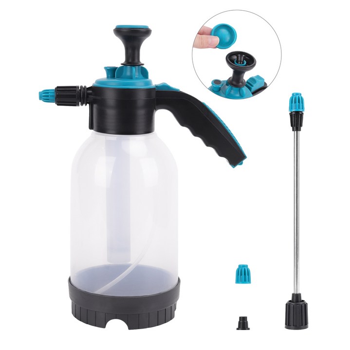 코멧 자동 압축분무기 2L  롱 노즐  숏 노즐