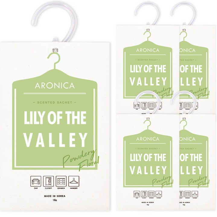 아로니카 센티드 옷장 방향제 릴리오브더밸리 본품