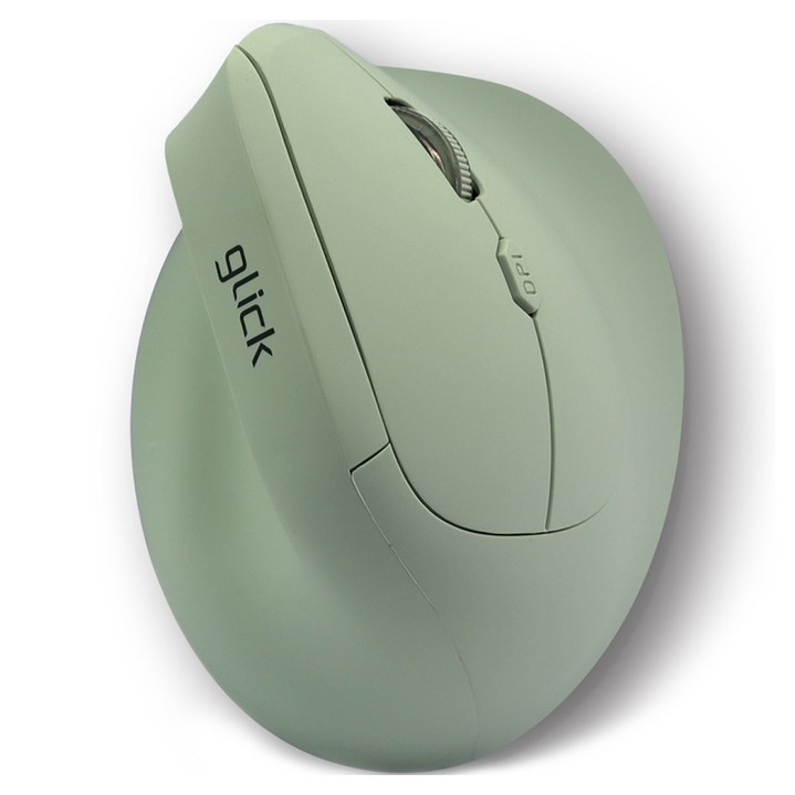 지클릭커 오피스프로 에르고 버티컬 인체공학 블루투스 무선 무소음 마우스 OP70