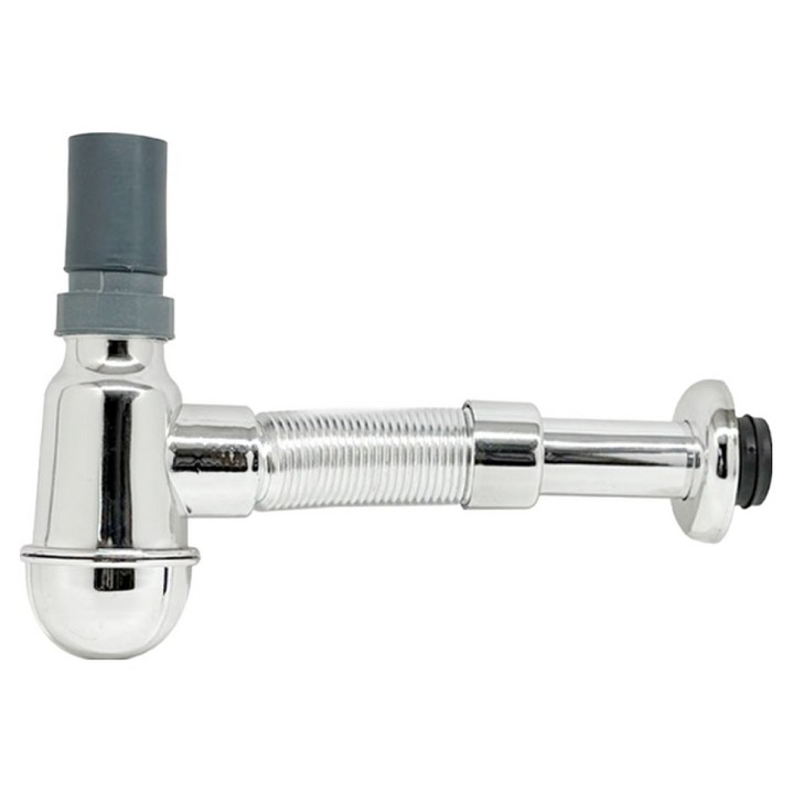 우리수도 간편한 설치 벽배관용 고무직관트랩 SW-03