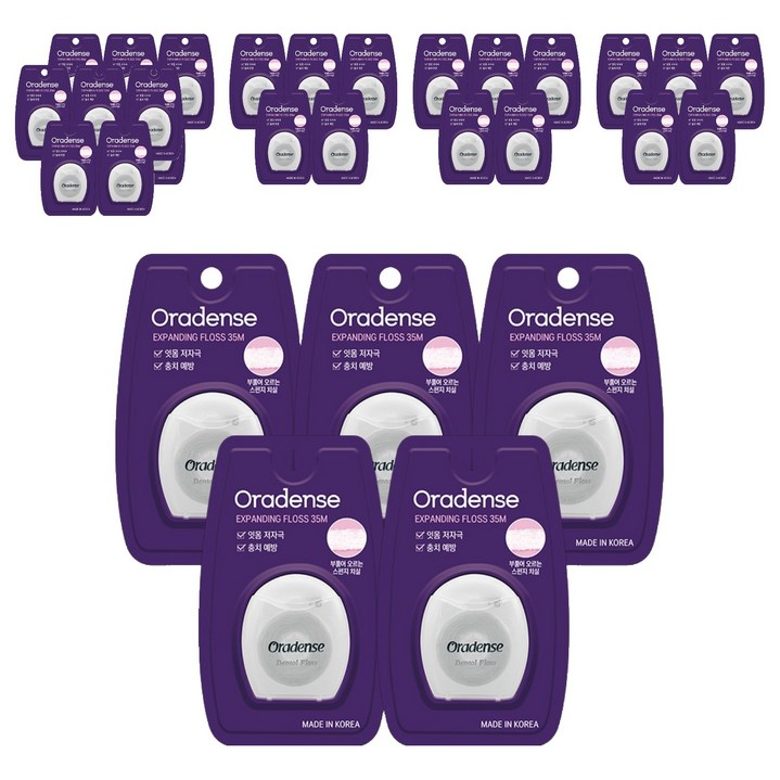 오라덴스 스펀지 치실, 1개입, 30개