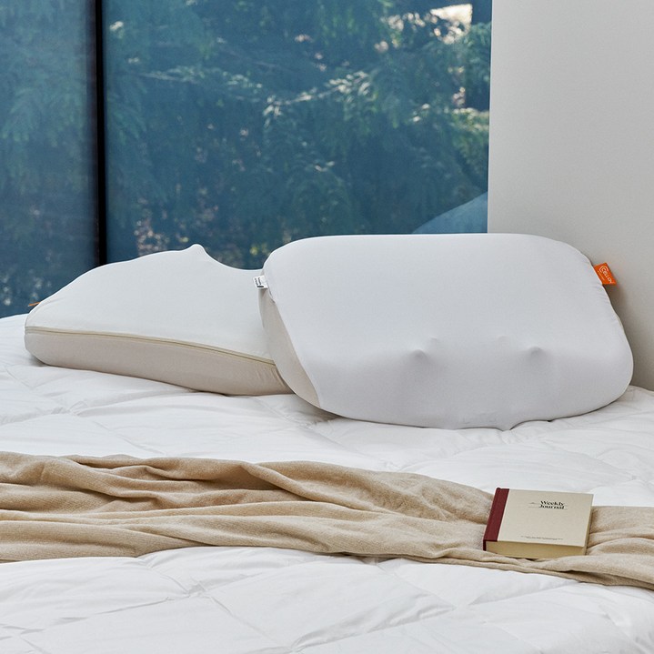 셀리온 목 어깨 승모근 무선 베개 마사지기, 베이지, CELDCBMN26 셀리온 목 어깨 승모근 무선 베개 마사지기, 베이지, CELDCBMN26