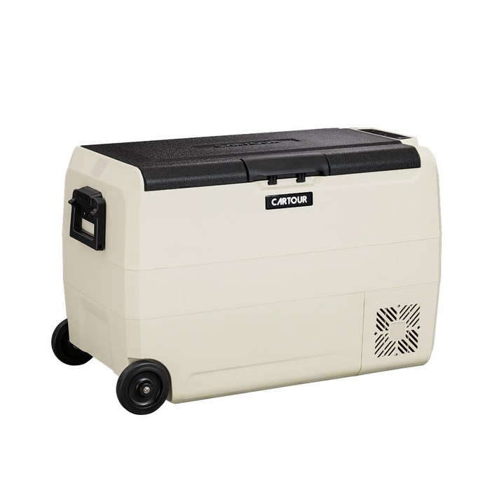 카투어 ET 크림 휴대용 캠핑 차량용 냉장고 이동식 냉동고 12V 24V 220V