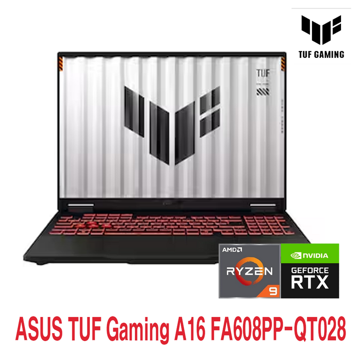ASUS TUF Gaming A16 FA608PP-QT028 WIN11 32GB TM, FA608PP-QT028, WIN11 Home, 32GB, 512GB, 예거그레이