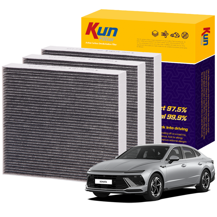 2+1 KUN 활성탄 차량용 에어컨필터 현대
