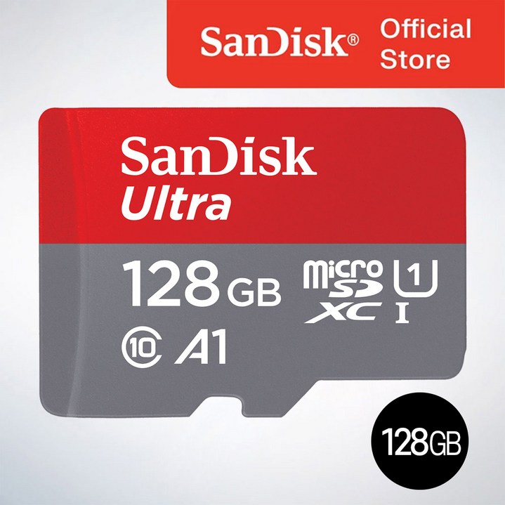 샌디스크코리아 공식인증정품 마이크로 SD 카드 SDXC ULTRA 울트라 QUAB 128GB