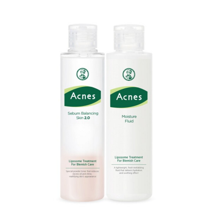 아크네스 세범 밸런싱 스킨 200ml 모이스처 플루이드 150ml