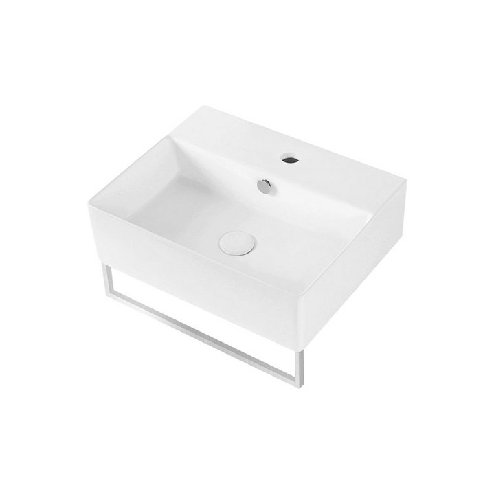 라우체 벽걸이 사각 세면대 새니 812 500x400x150