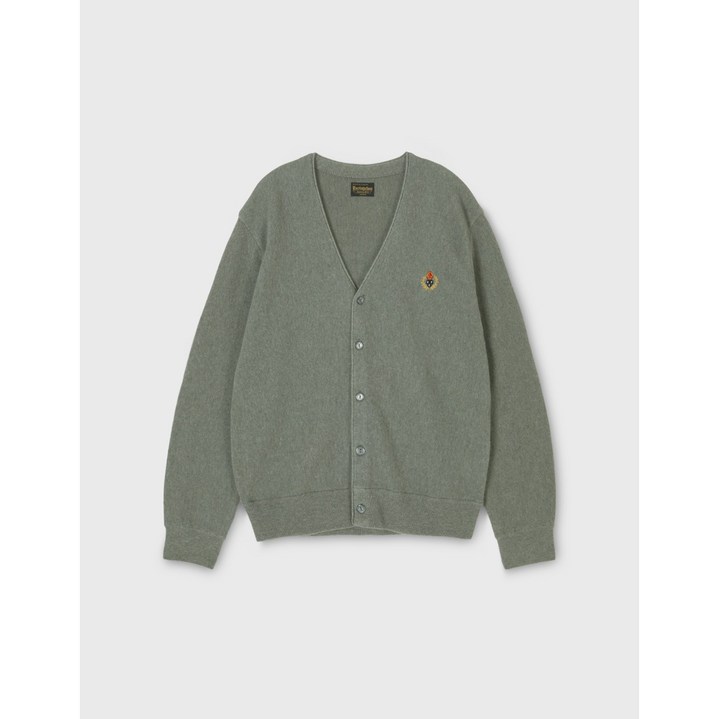 헤리티지플로스가디건 CREST WOOL CARDIGAN