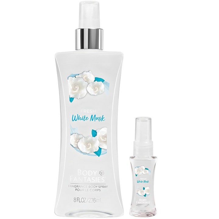 바디판타지 프레시 화이트 머스크 프래그런스 바디 스프레이 236ml 29ml 바디판타지 프레시 화이트 머스크 프래그런스 바디 스프레이 236ml 29ml