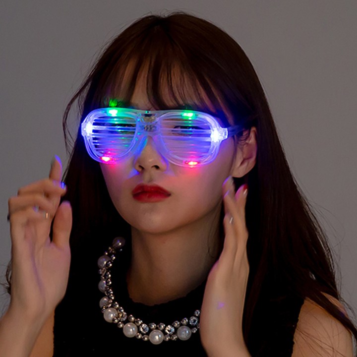 파티안경 파티쇼 LED 셔터쉐이드 안경