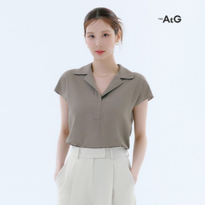 The AtG 더엣지 24SS 린넨혼방 셔츠 3종