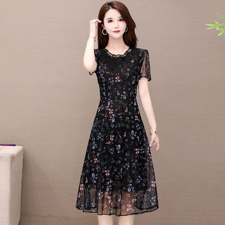 ANYOU 여름원피스 원피스 쉬폰원피스 여성원피스