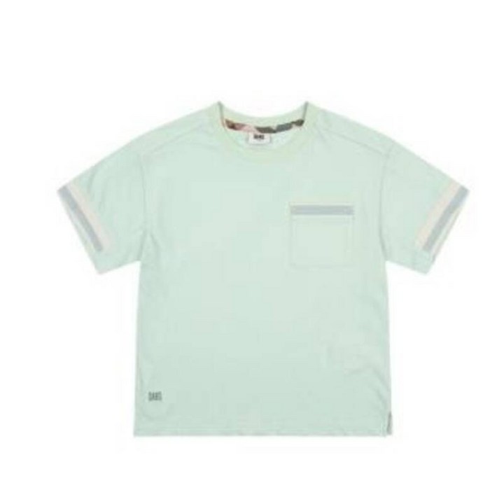 닥스키즈 DAKS KIDZ 니트 자카드 배색 티셔츠DUM11TR18M 442131