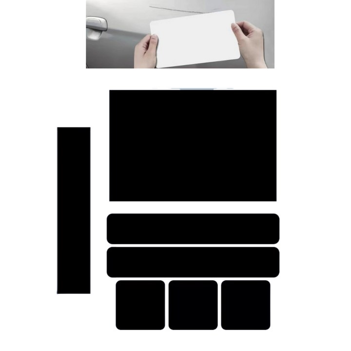 바이유즈 차량용 땜빵스티커 스크래치 커버 스티커