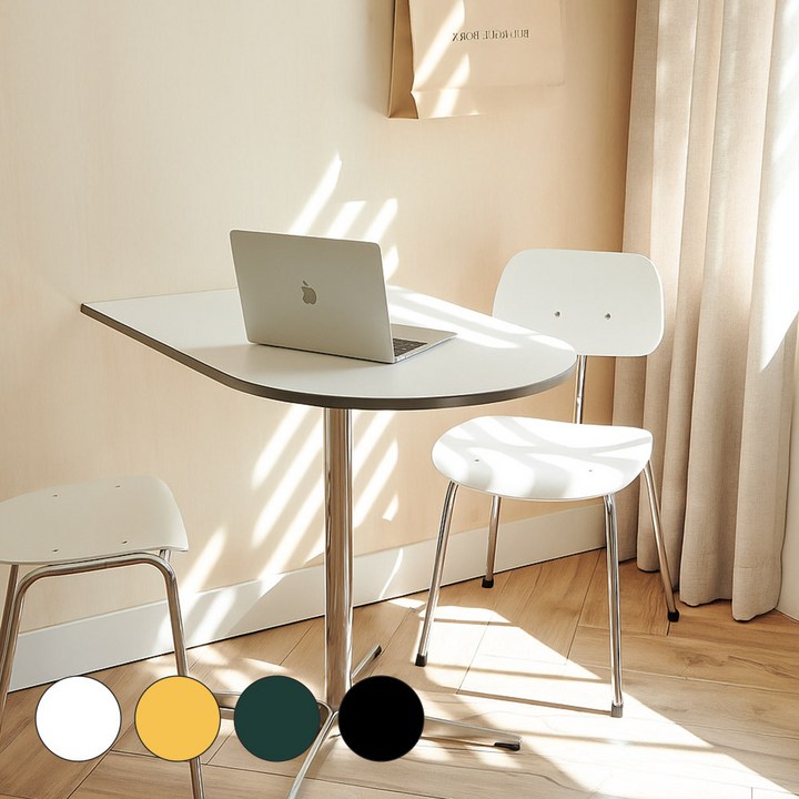 포스트모던 루이 미드센츄리 식탁 반원 테이블, 모던블랙블랙