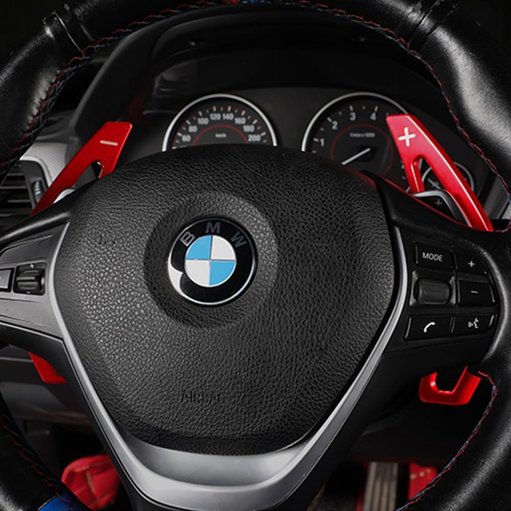 BMW 4시리즈 F32 쿠페 패들쉬프트 430i 420d 기어몰딩 호환 용품, 레드