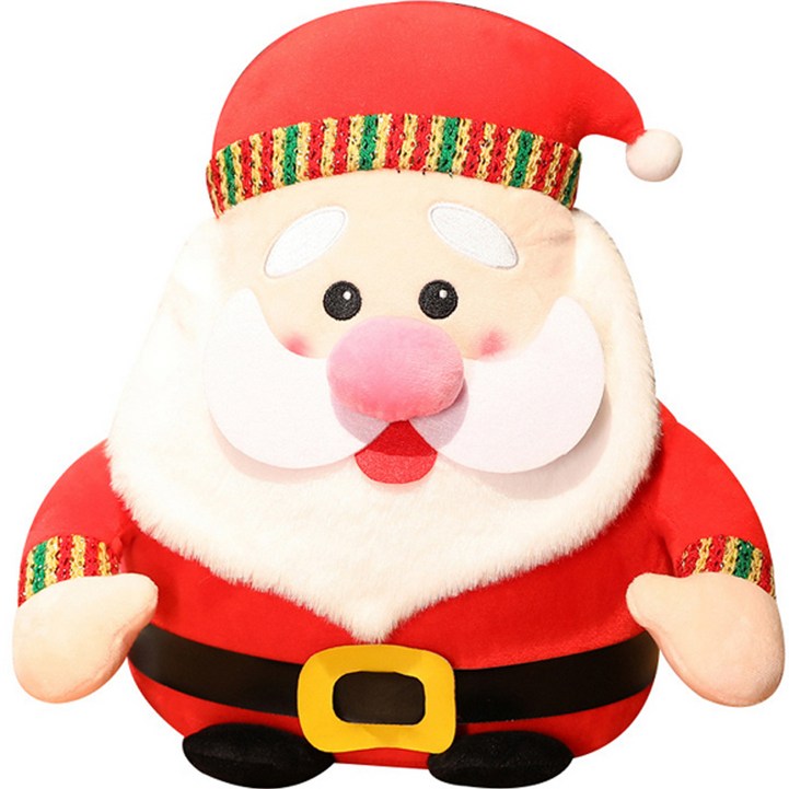앤써핏 크리스마스 산타 루돌프 눈사람 봉제인형 산타클로스, 혼합색상
