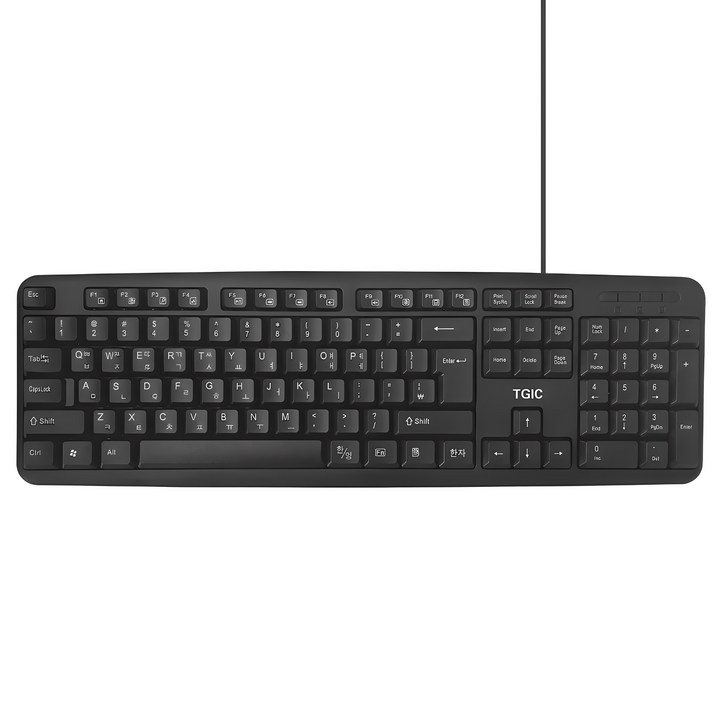 TGIC컴퓨터 TGCK1200U USB 유선 일반형 키보드