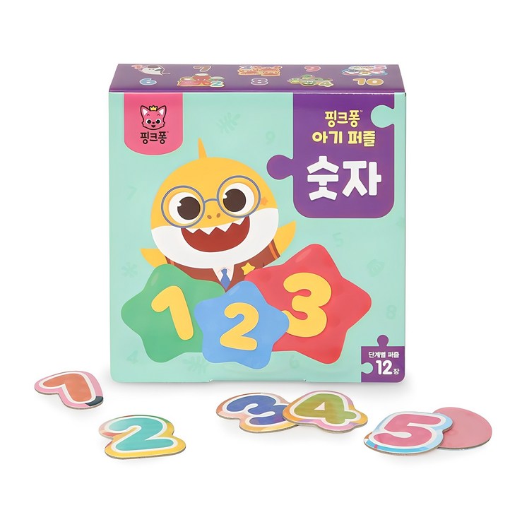 핑크퐁 아기 퍼즐 숫자, 3세, 스마트스터디, 상세 설명 참조 핑크퐁 아기 퍼즐 숫자, 3세, 스마트스터디, 상세 설명 참조