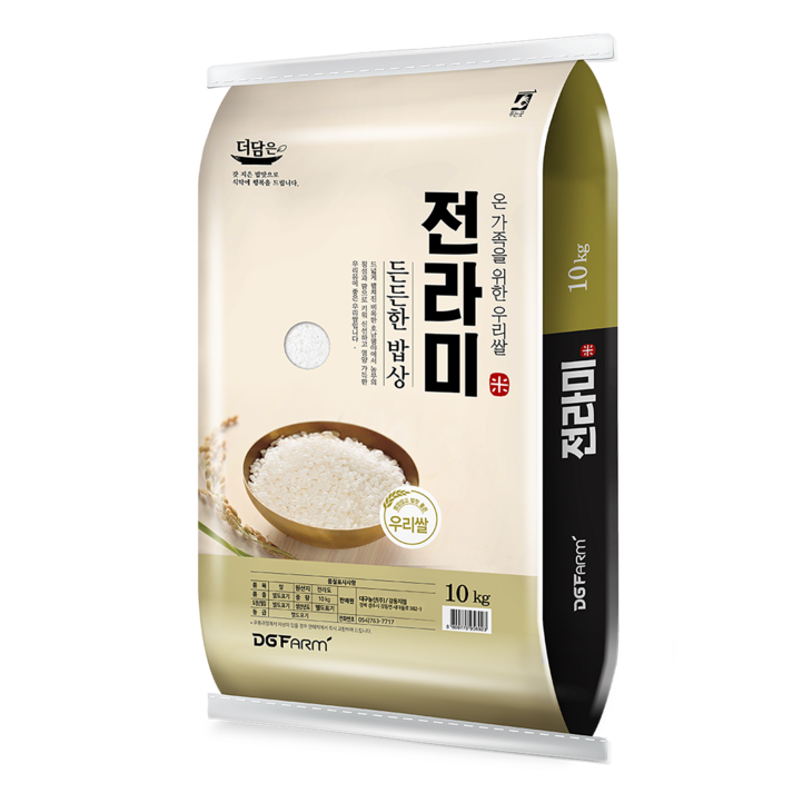 더담은 든든한 밥상 전라미, 10kg, 1개