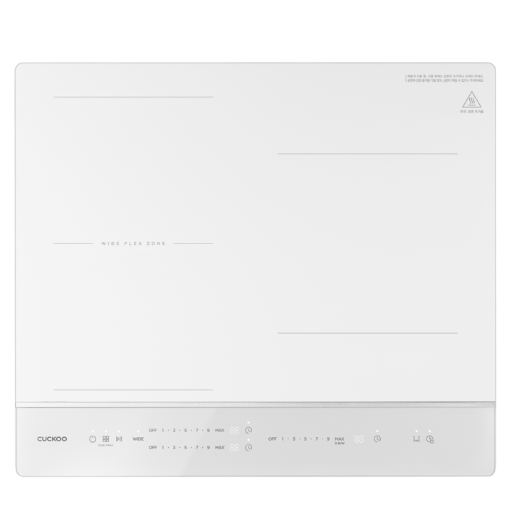 쿠쿠 빌트인 인디케이터 인덕션 레인지 3구 화이트 방문설치