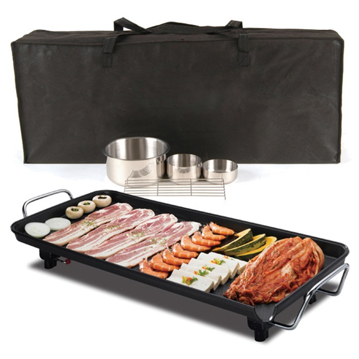 신일 와이드 전기그릴 특대형 세트, SGPH77WS