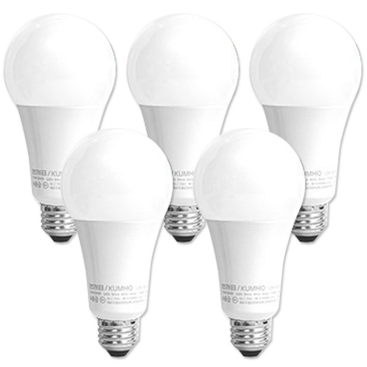 번개표 컨버터 내장형 LED 램프 12W