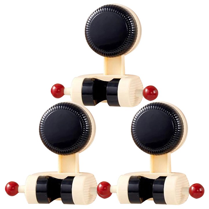 아케이바이 흡착 무타공 각도조절 샤워기 걸이, 혼합색상