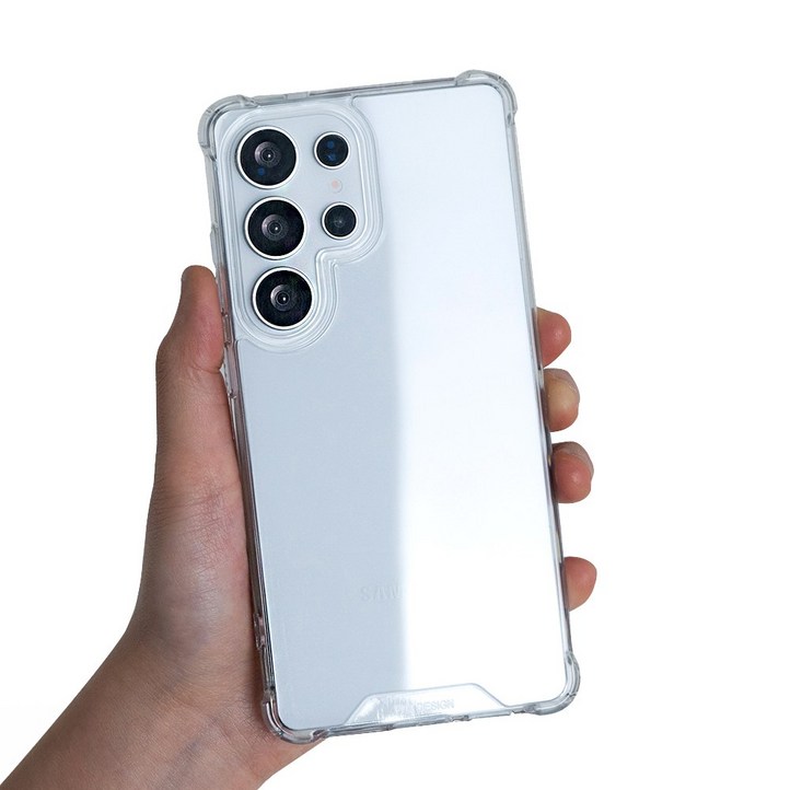 갤럭시S24 플러스 케이스 불사조 투명 슬림 에어쿠션 렌즈 보호 커버