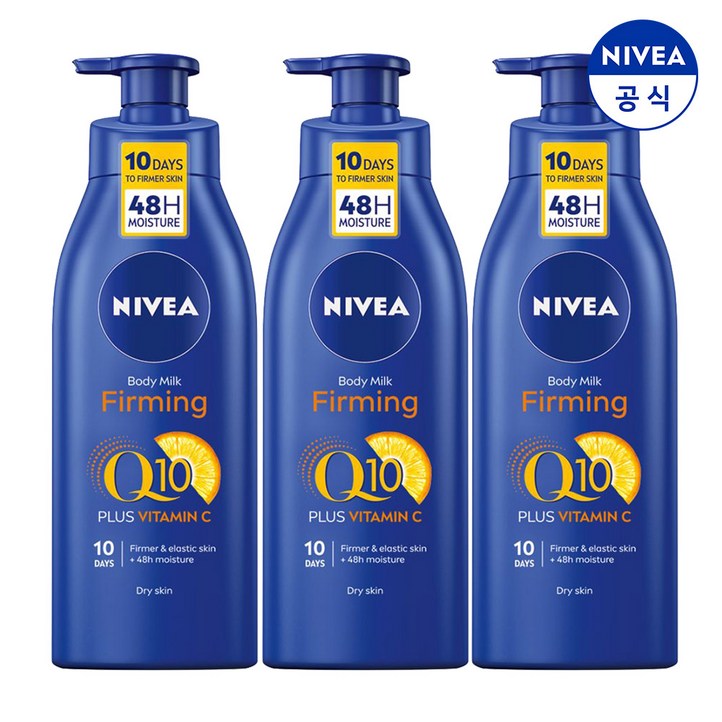 니베아 큐텐 리치 바디로션 부드러운향, 400ml, 3개
