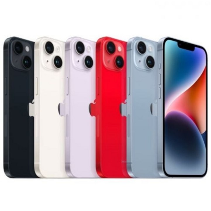 애플 아이폰 14 플러스 128GB 256GB 공기계 중고폰 자급제폰 리퍼폰 A2886, 256GB, 랜덤색상 빠른출고 가능