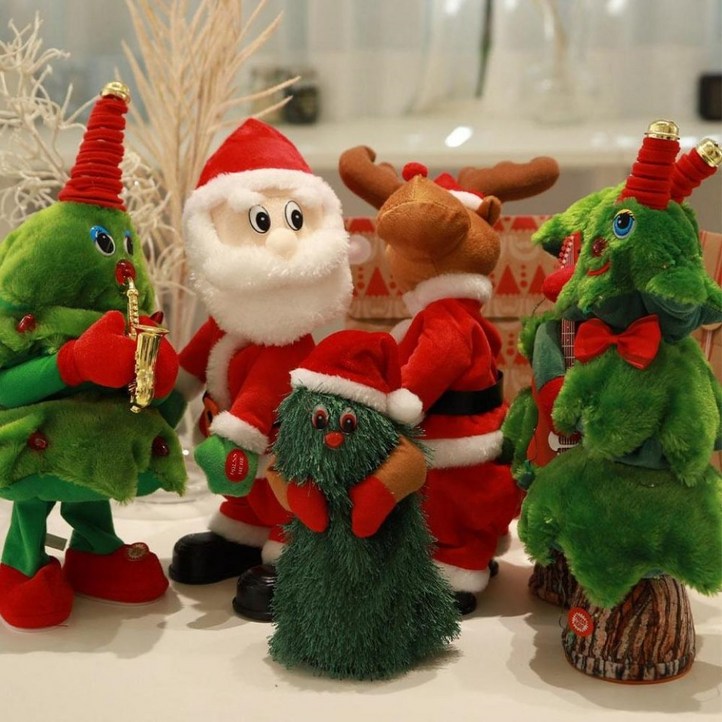 트월킹산타 춤추는 인형