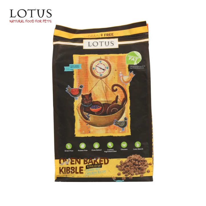 로투스 캣 오븐베이크 그레인프리 로우펫, 1개, 4.9kg, 닭