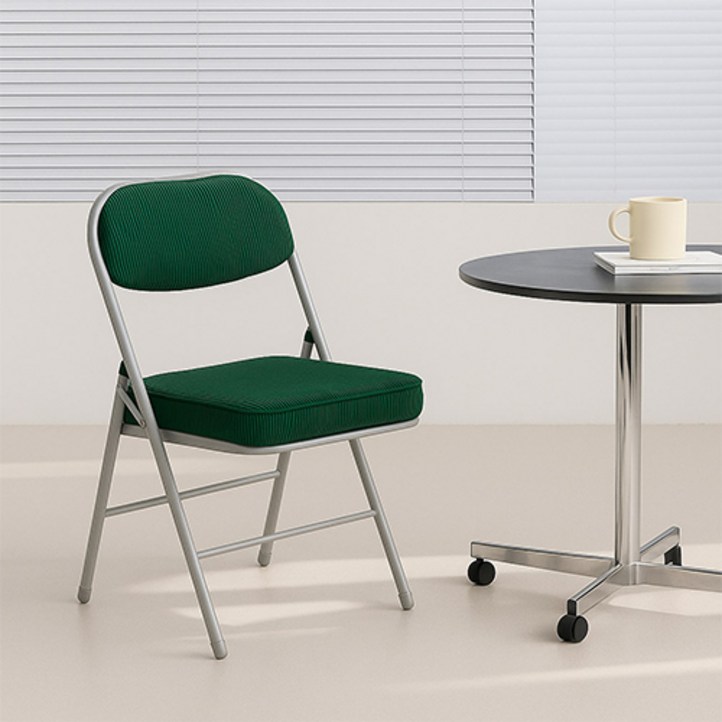 16피스 FZD 11 접이식 코듀레이 패브릭 폴딩 접이식 의자 카페의자 식탁의자