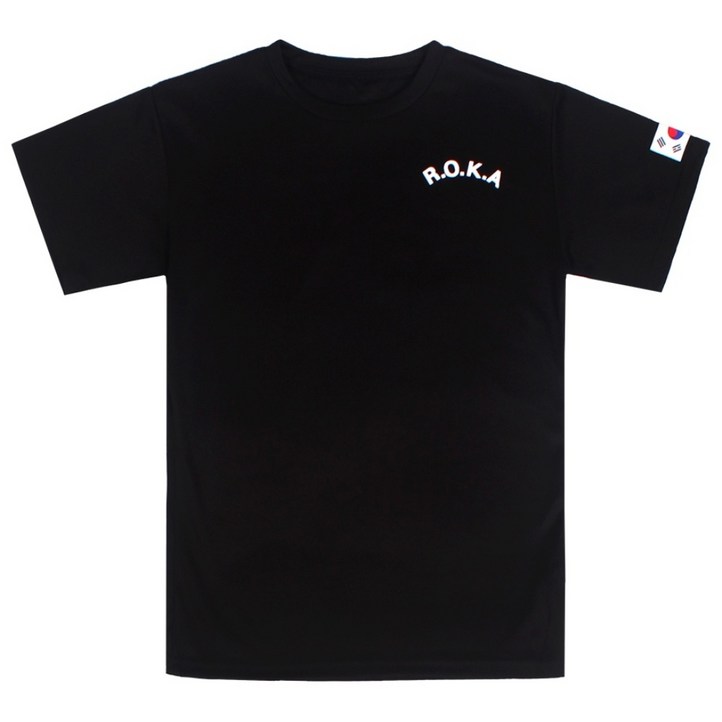 쿨링 ROKA 로카티 반팔  로카 코리아아미 반팔티 단체 티셔츠 반티 체육대회 유니폼