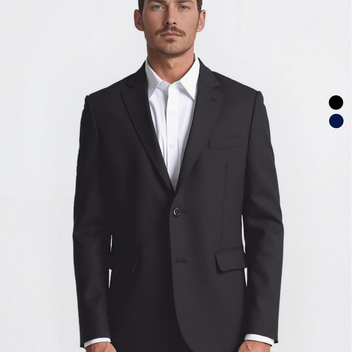 쟌피엘 남성 신사 투버튼 콤비 자켓 738,739 2컬러