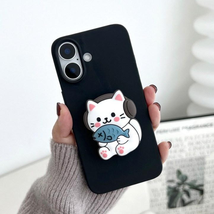 HSD 물고기냥이톡 파스텔케이스