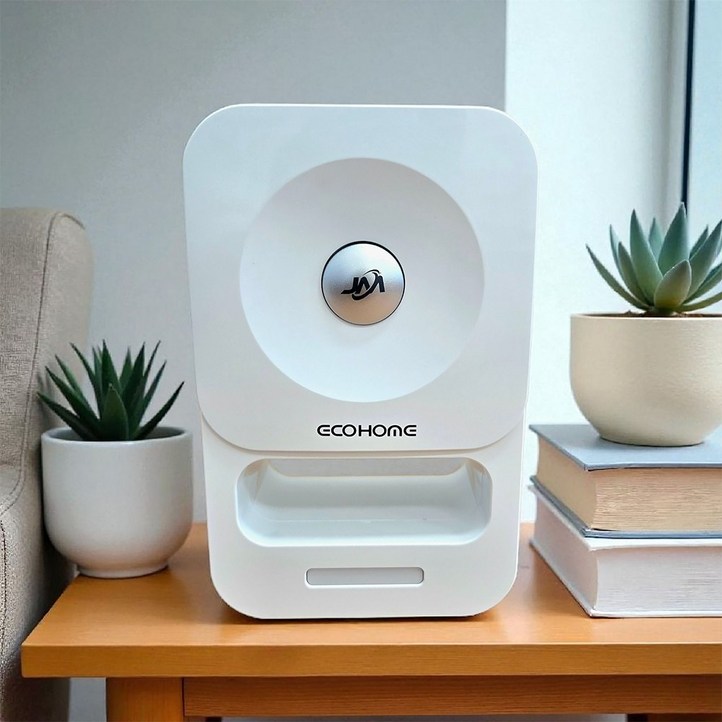 에코홈 필터없는 공기청정기 음이온 플라즈마 공기살균기 냄새제거 초미세먼지 꽃가루 비염관리