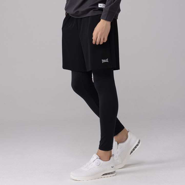 에버라스트 남자 기모 반바지 레깅스 힙커버