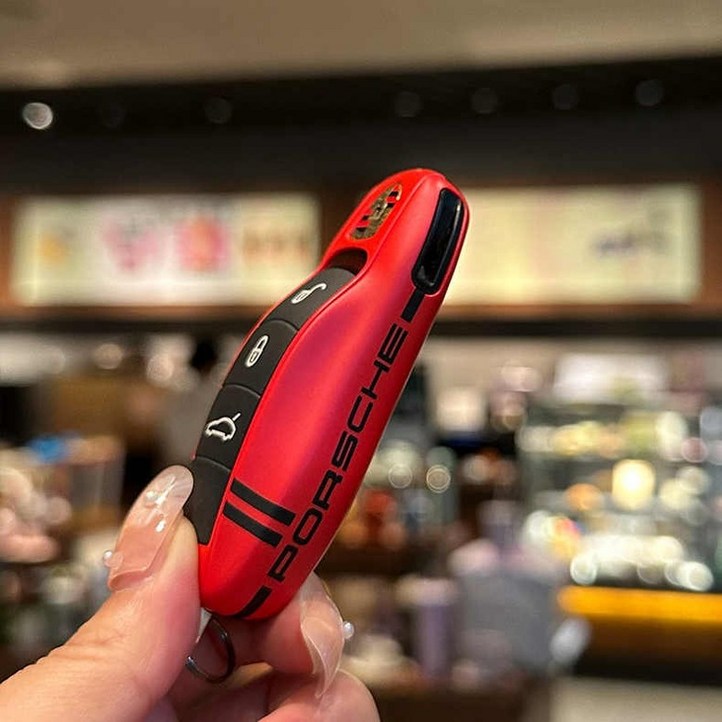 포르쉐 차 키케이스 커버 파나마라 타이칸 마칸 박스터 911 카이엔