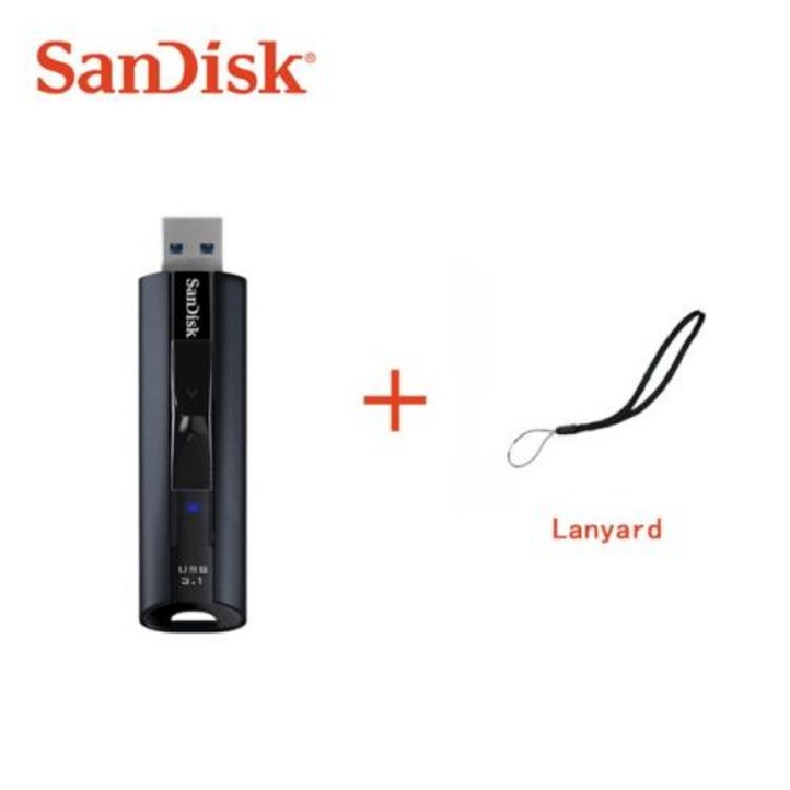 샌디스크 이동식디스크 SanDisk 익스트림 프로 USB 31 솔리드 스테이트 128 기가 바이트 256 고속 512 메가바이트초 CZ880 메모리 플래시 드라이브 펜