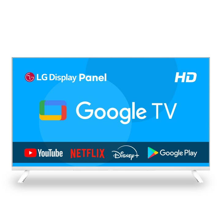 10 환급가전 이브이 32인치 81cm HD 스마트 구글TV 화이트 LG패널 에너지효율 1등급, 81cm32인치, EV320HWGLSM, 스탠드형, 고객직접설치