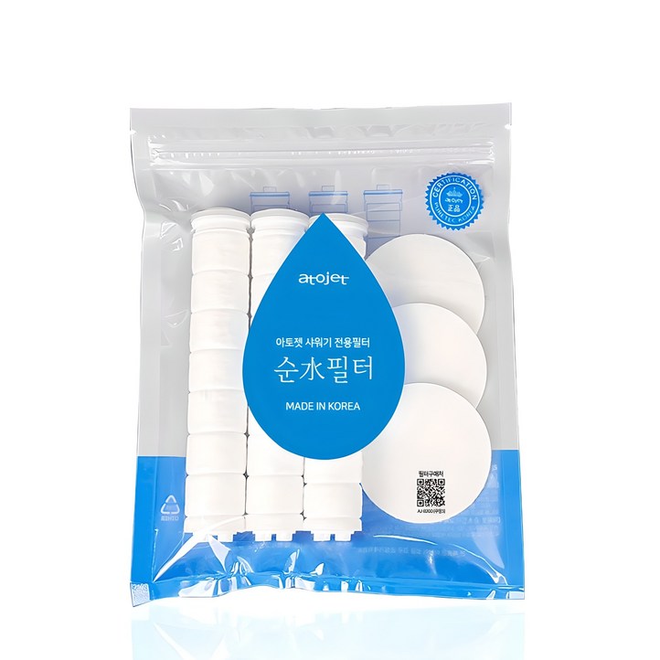 아토젯 순수필터 바디필터 3p  헤드필터 3p